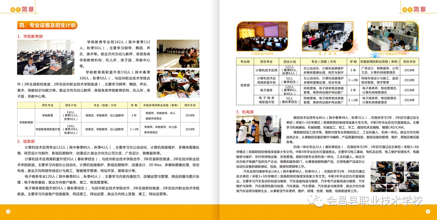 會昌縣職業技術學校招生計劃